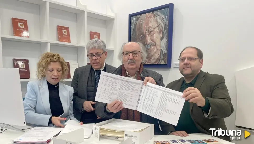 La Junta entrega 1.060 documentos digitalizados de Antonio Colinas a la Casa de la Poesía de La Bañeza