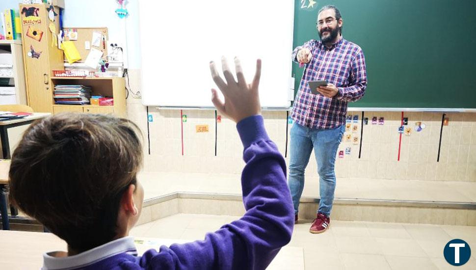 El profesor del Colegio Maristas Luis Gutiérrez, elegido entre los diez mejores docentes de Primaria del país