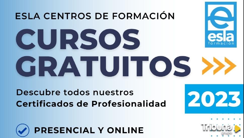 Esla Formación impartirá desde enero cursos gratuitos para desempleados