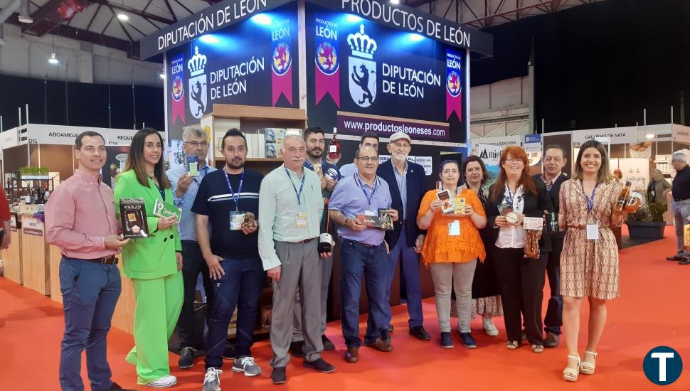 Diecisiete empresas de 'Productos de León' participan en la Semana Verde de Galicia en Silleda 