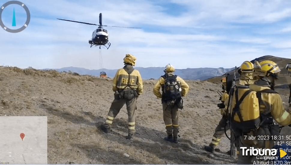 Declarado un nuevo incendio forestal intencionado en León