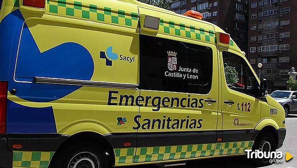 Cuatro heridos en una colisión entre dos vehículos en Ponferrada