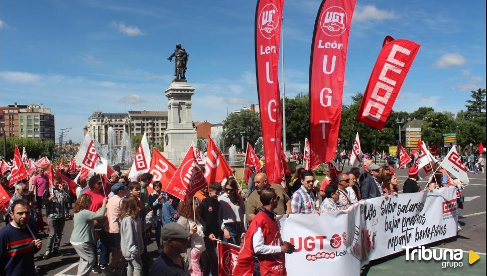 León se mueve a grito de: ¡Que viva la lucha de la clase obrera!