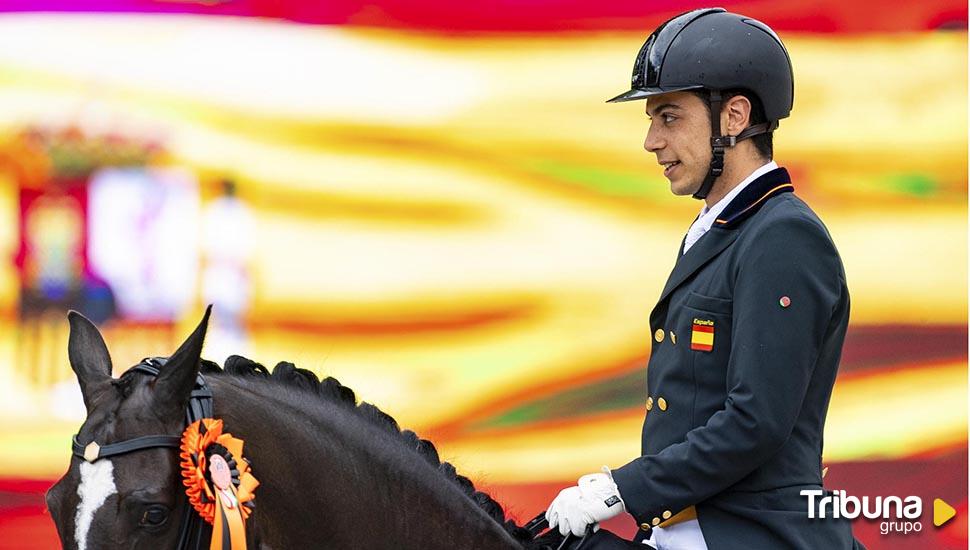 Sergio Bermejo, con 19 años y el sueño olímpico, pone a León en el mapa internacional de la hípica