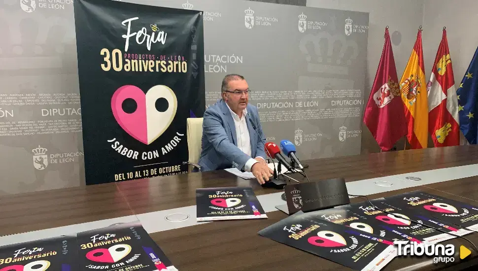 La Feria de Productos de León celebra su trigésima edición con 96 expositores y bajo el lema 'Sabor con amor'