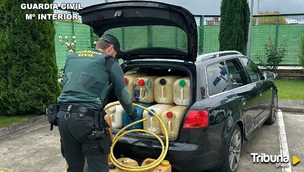 La Guardia Civil esclarece al menos 20 robos de combustible en empresas de obras públicas del Bierzo