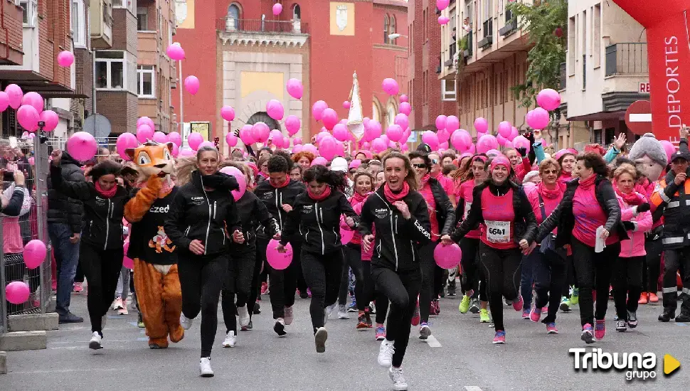 La 'marea rosa' contra el cáncer de mama vuelve a las calles de León el domingo 27 de octubre