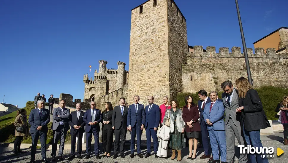 Mañueco: "La sanidad en Ponferrada y en el Bierzo tienen mucho nivel y calidad"