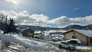 El temporal deja medio metro de nieve en varios puntos de la provincia leonesa