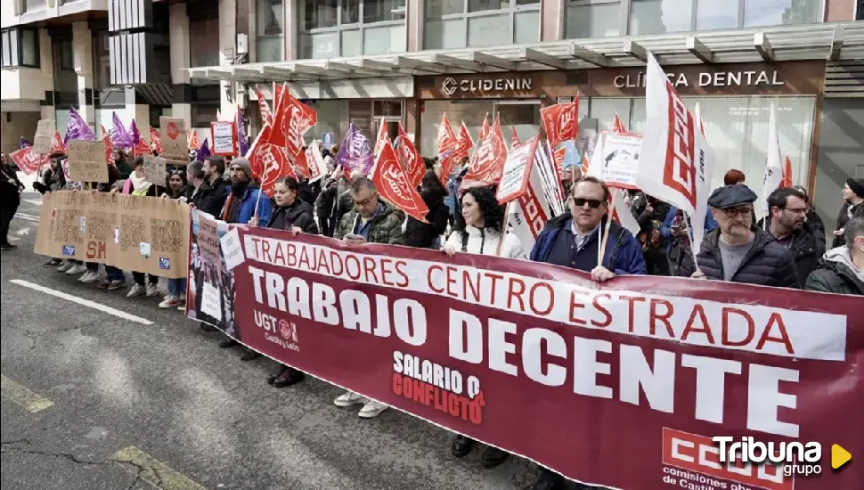 La plantilla del Centro Estrada critica que la Administración no penalice incumplir el contrato por la huelga