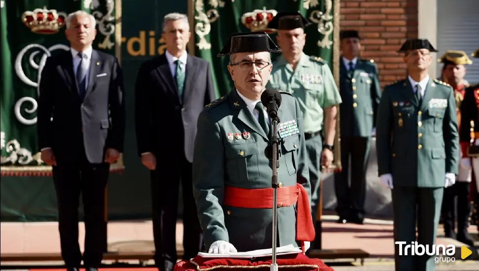 José Antonio Fernández de Luz, nuevo jefe de la Guardia Civil en Castilla y León 