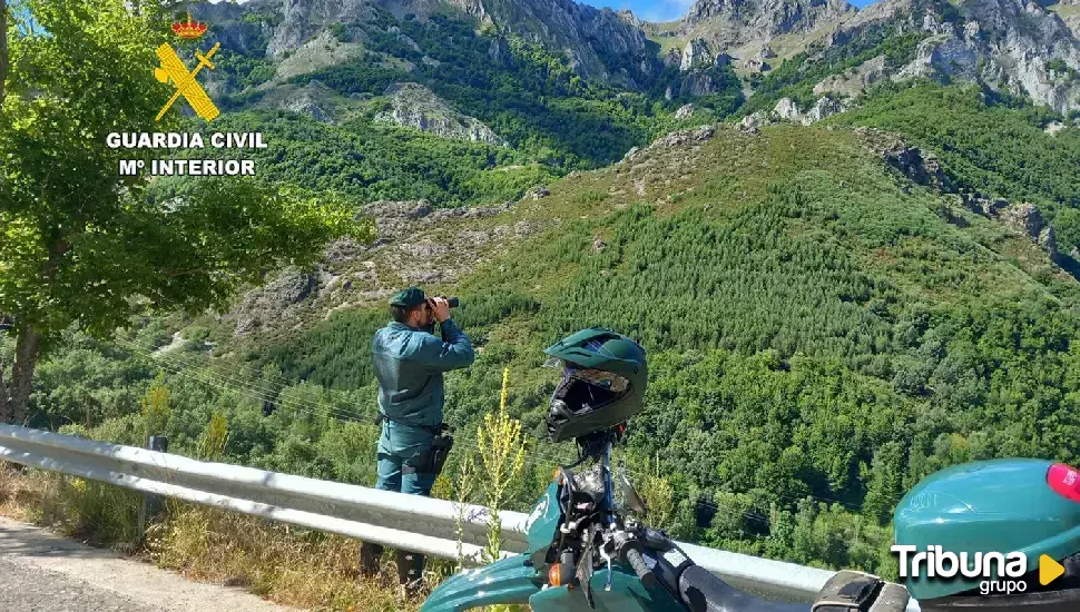 Los Geas de la Guardia Civil también buscan al inglés desaparecido el pasado jueves en Las Salas