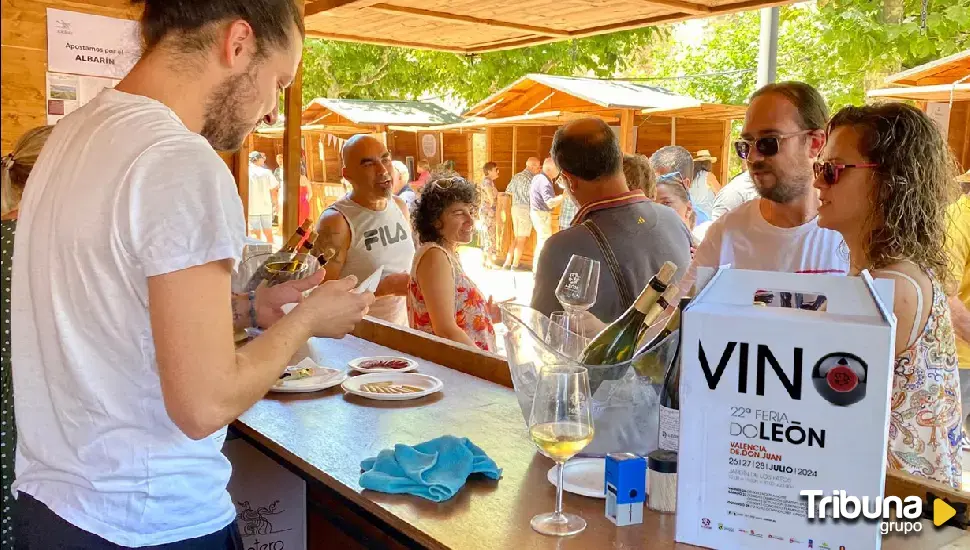 Trece bodegas de la DO León llevan a la XXII Feria del Vino de Valencia de Don Juan la "excelente" añada 2023