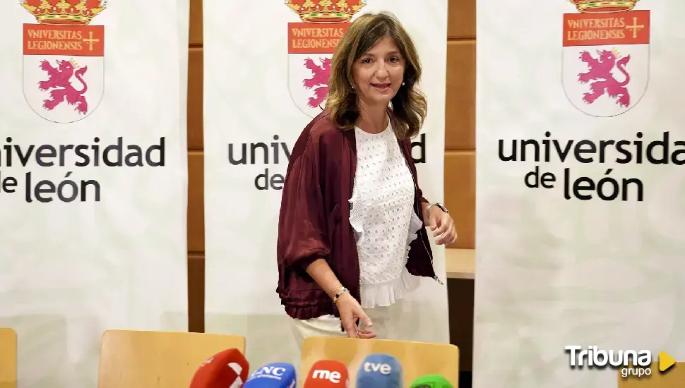 Nuria González, rectora de la ULE, confía en convencer a Mañueco para traer a León la titulación de Medicina