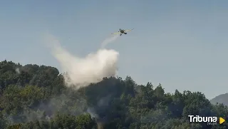 Sospechas de que el incendio de Brañuelas, con 450 hectáreas arrasadas, sea intencionado