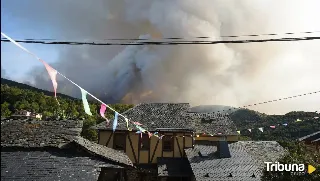 El incendio de Brañuelas desciende a nivel 1: ya se controla y no existe peligro para personas y bienes