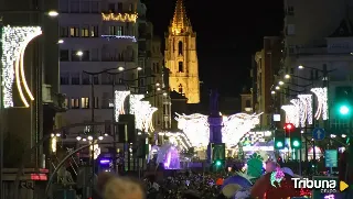 Los Reyes Magos pasean su magia por León