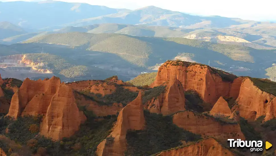 Investigadores de la Universidad de León cartografían los 1.200 kilómetros de canales de Las Médulas