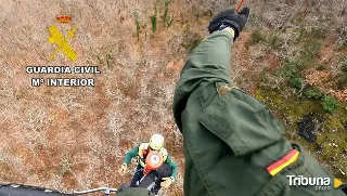 Rescatan a un senderista en el Pico Fontañán de La Pola de Gordón, en León