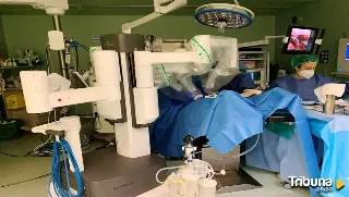 Las 221 operaciones del robot Da Vinci en el Hospital de León