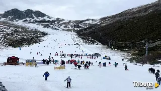 Las estaciones leonesas de San Isidro y Valle Laciana-Leitariegos mantienen 10 kilómetros esquiables este fin de semana